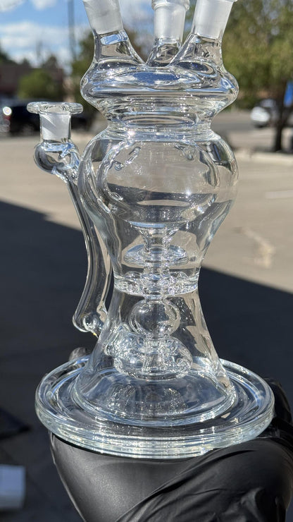 @bc_glass Clear Innerloop Hookah w/ All Matching Accessories