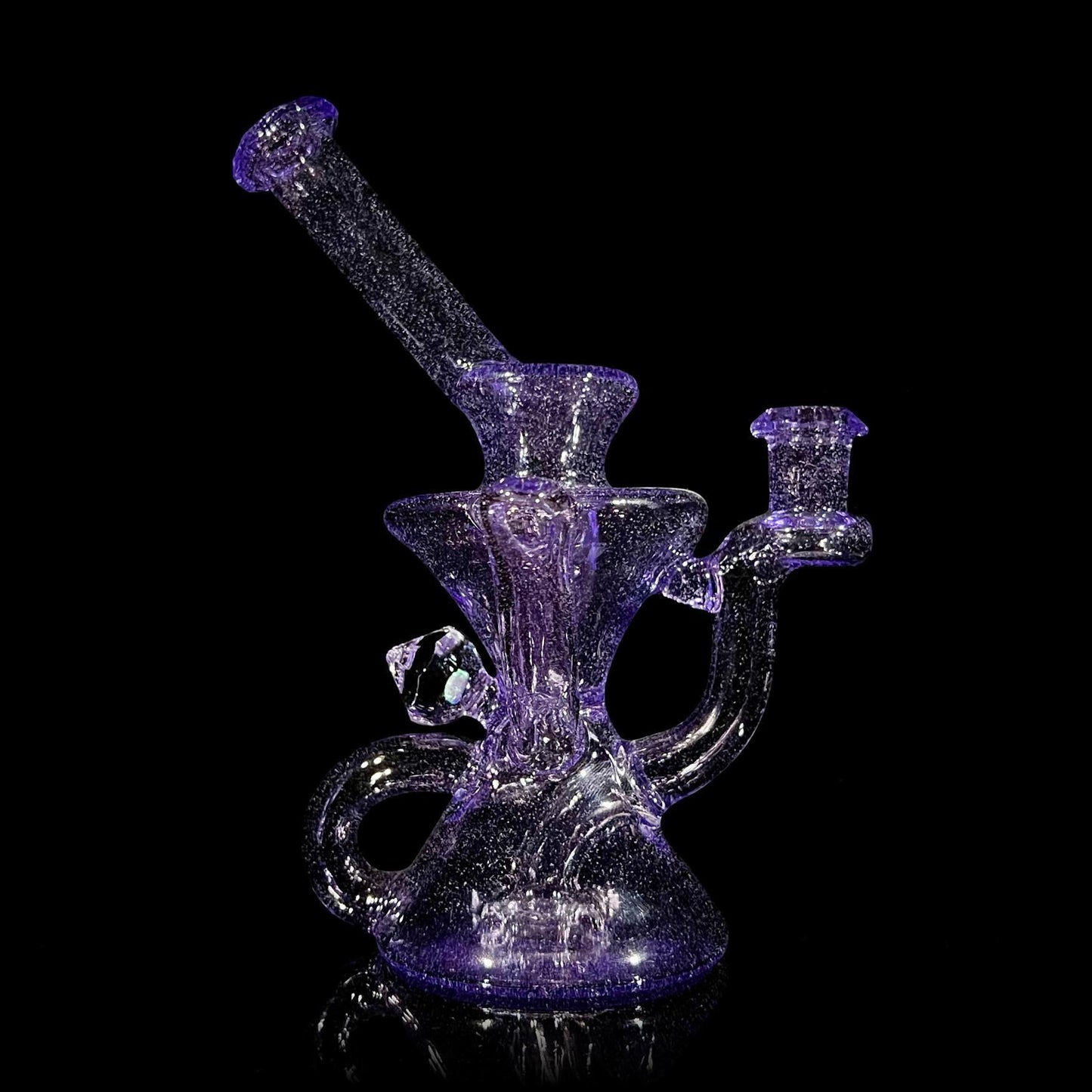 Dirge Glassworks - Faceted Xcelerator Recyclers - The Gallery at VL