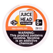 Juice Head Pouches - Peach Pineapple Mint