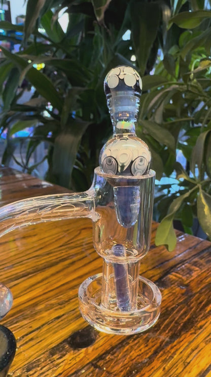 Commander x Oni.Glass Dot Stack Slurper Set