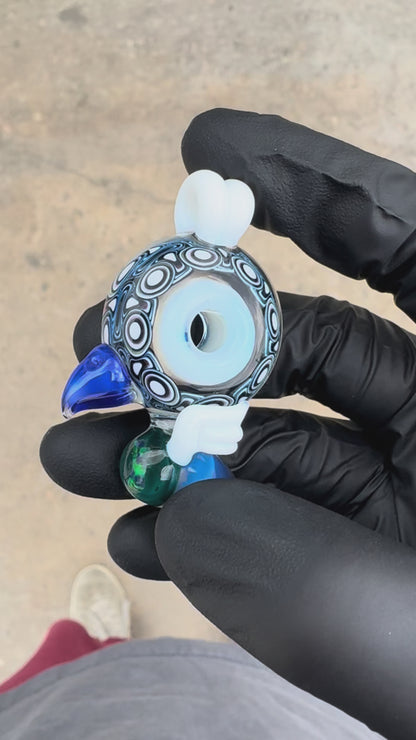 Calbo X Yoshinori Kondo Dotstack Bird Pendant